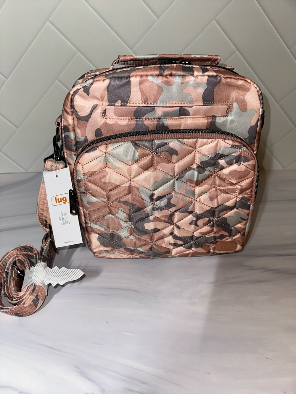 Lug Ranger Crossbody Camo Rose NEW